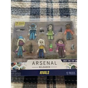 Roblox DevSeries ARSENAL RELOADED RIVALS Figure Set (12 pc) BRAND NEW